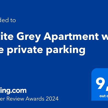 Petite Grey Apartment With Free Private Parking Zagreb Buitenkant foto