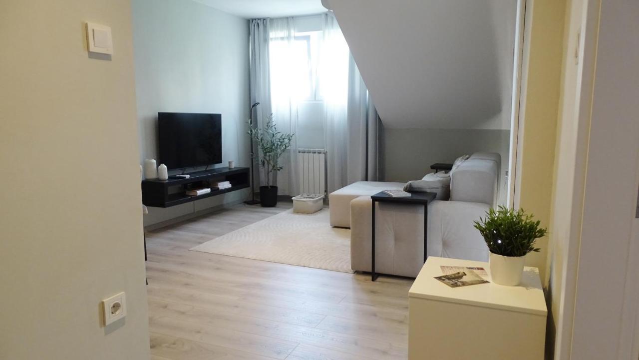 Petite Grey Apartment With Free Private Parking Zagreb Buitenkant foto